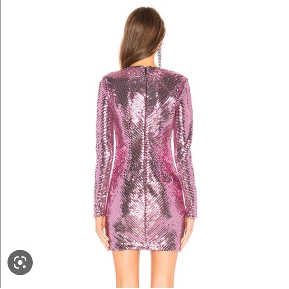 Pink Sequin dress X by NBD in XS - Picture 2 of 3